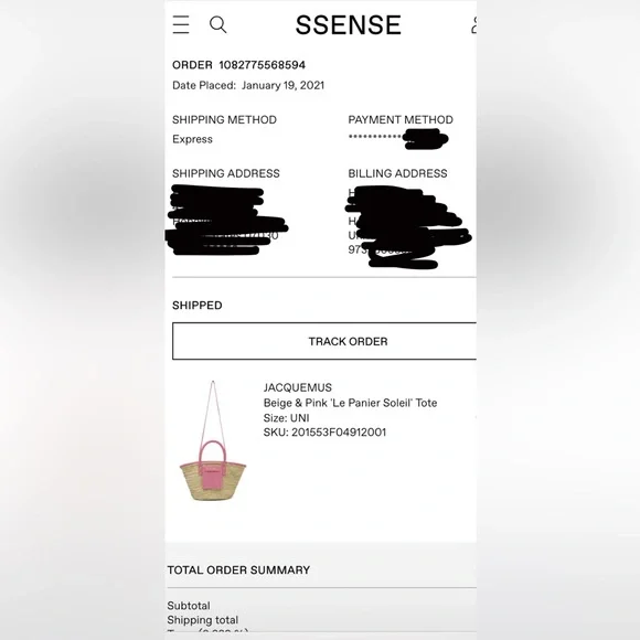 Jacquemus Pink and Tan Straw Raffia Bag - Picture 10 of 10